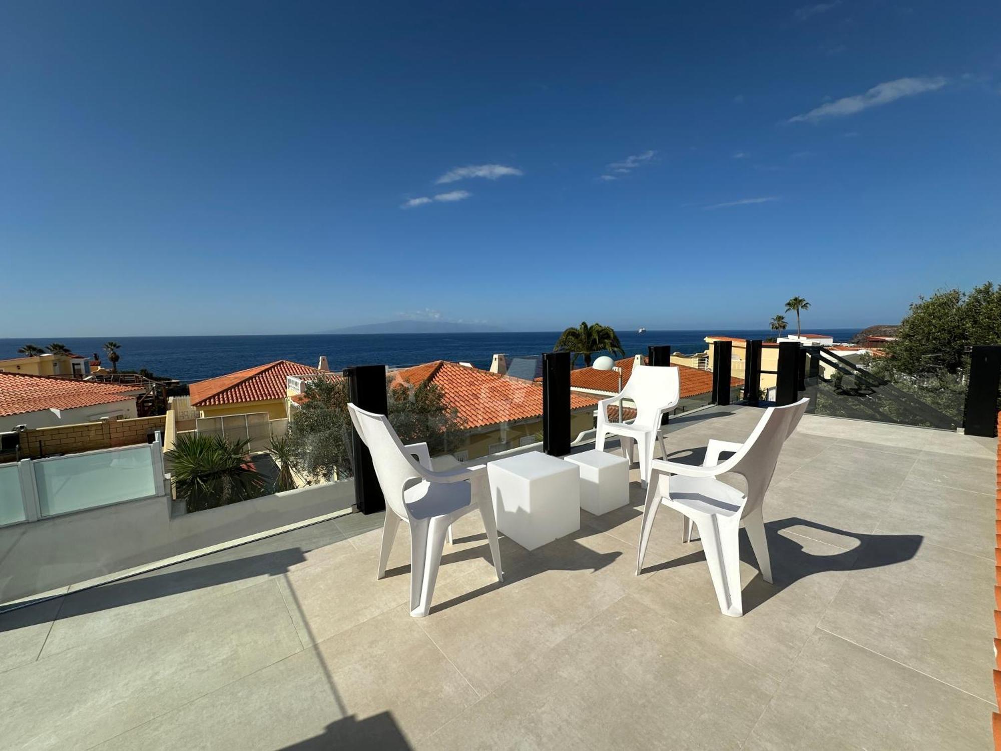 Вилла Ocean Vibes With Sea View And Private Heated Pool Кальяо-Сальвахе Экстерьер фото